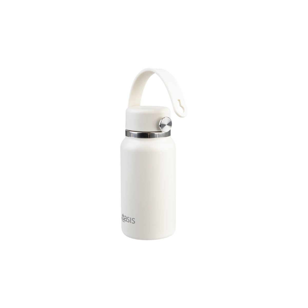 Oasis Stainless Steel Double Wall Insulated Mini Bottle Alabaster 200ml