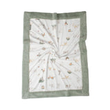 Little Linen Farmyard Lamb Baby Snuggle Blanket | Minimax