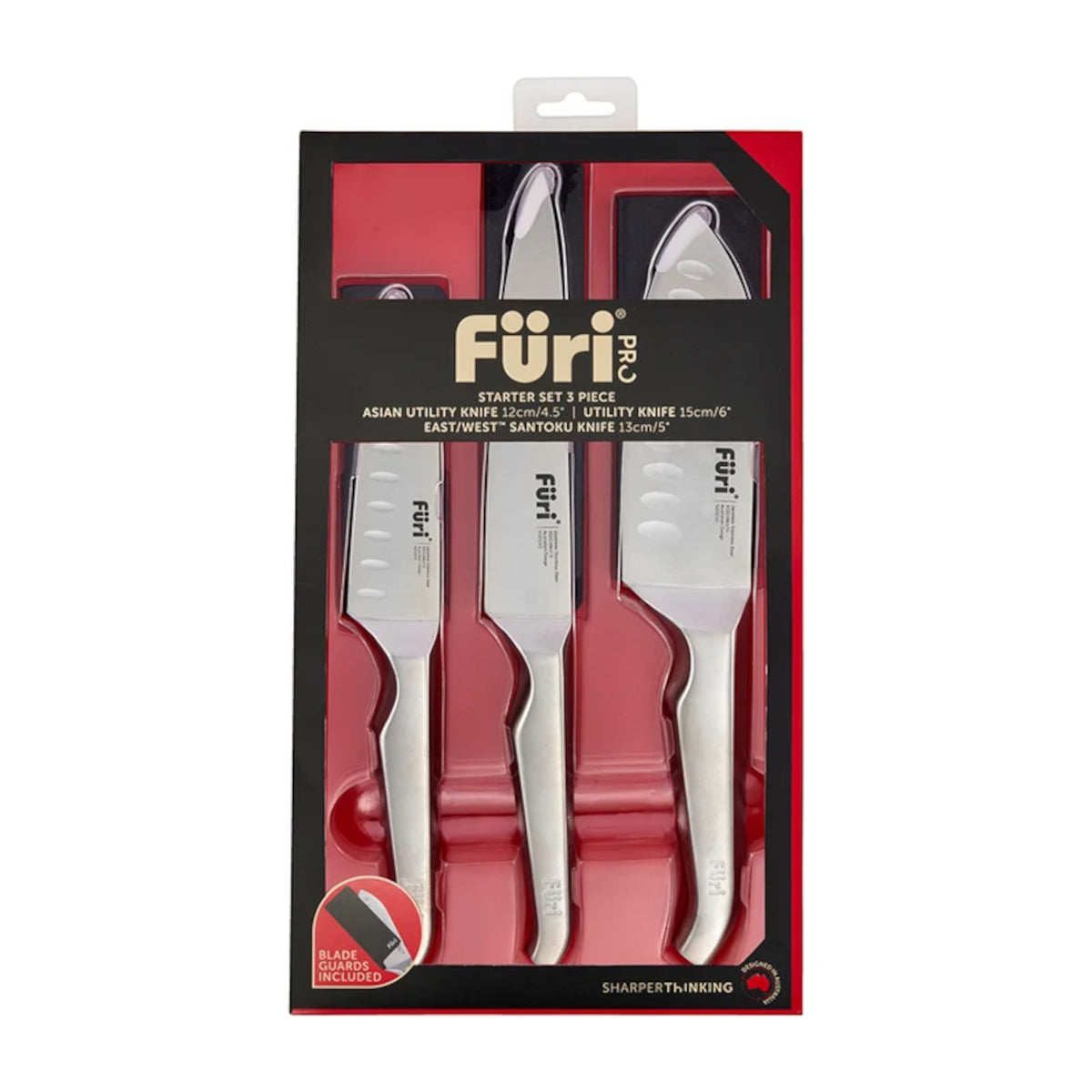 Furi Value Starter Knife Set 3 Piece | Minimax