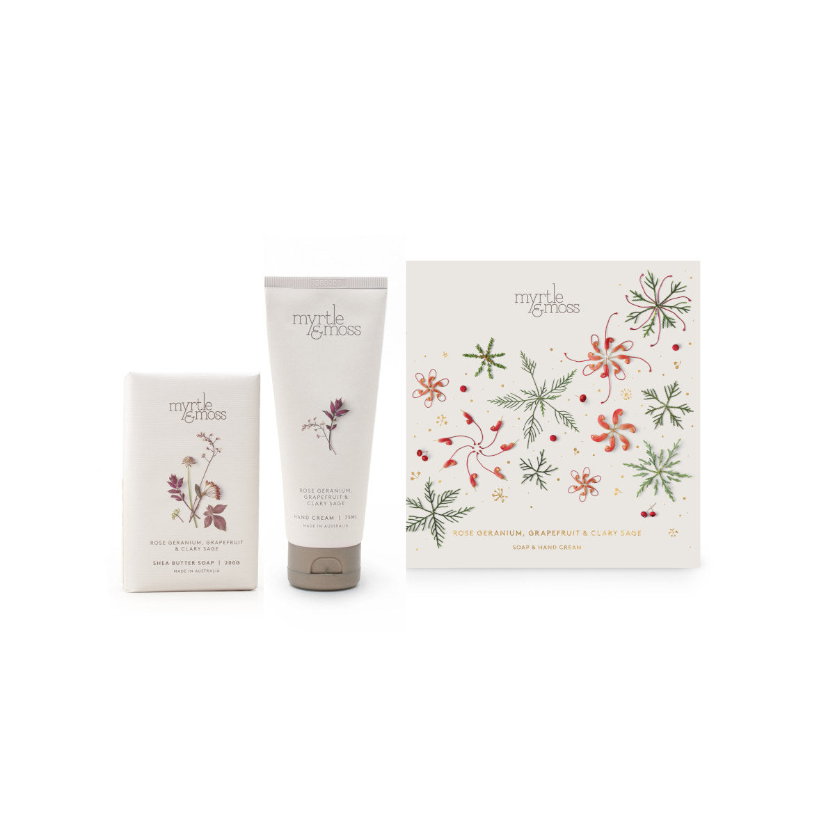 Myrtle and Moss Rose Geranium Duo 2026 Hand Cream & Soap | Minimax