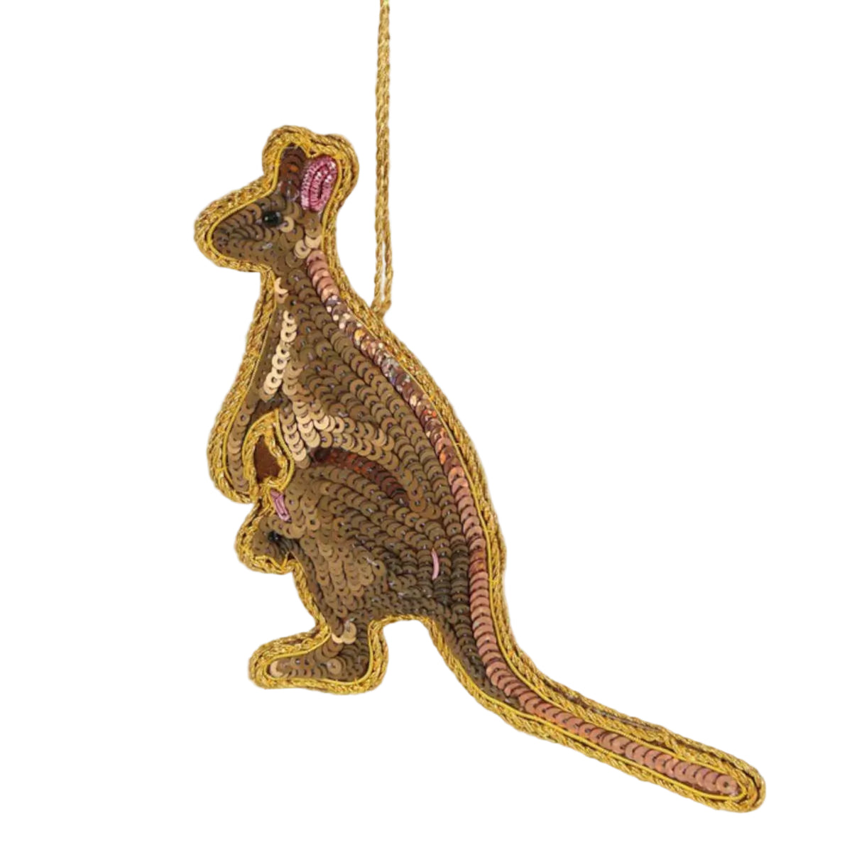 Vixen & Velvet Kangaroo Sequin Decoration | Minimax