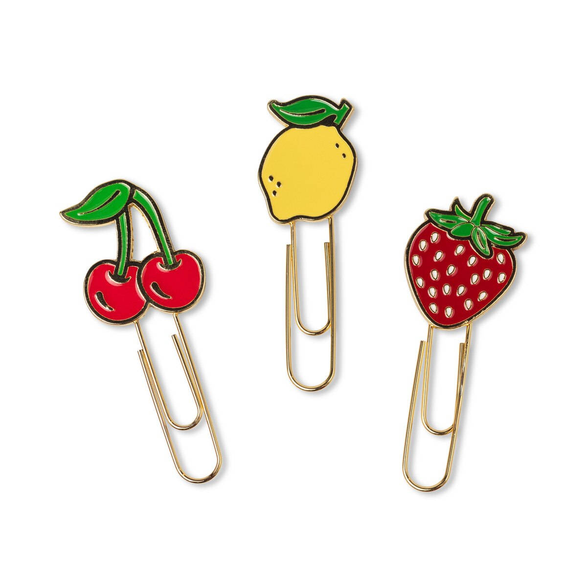 Designworks Ink Paperclips Fruit Set of 3 | Minimax