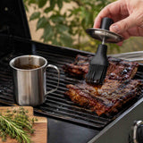 Davis & Waddell Ryder Basting Pot & Brush Set