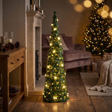 Noel Berry Tree 60 Lights Christmas Decoration LED White/Green 60cm