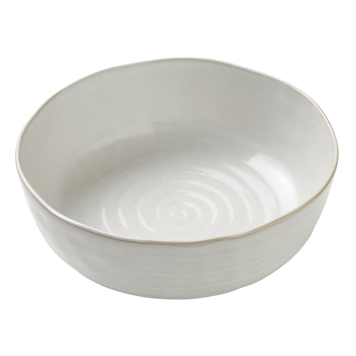 Casero Swirl Linen Serving Bowl 25cm
