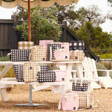 Kollab Lunch Bag Candy Pink Check | Minimax