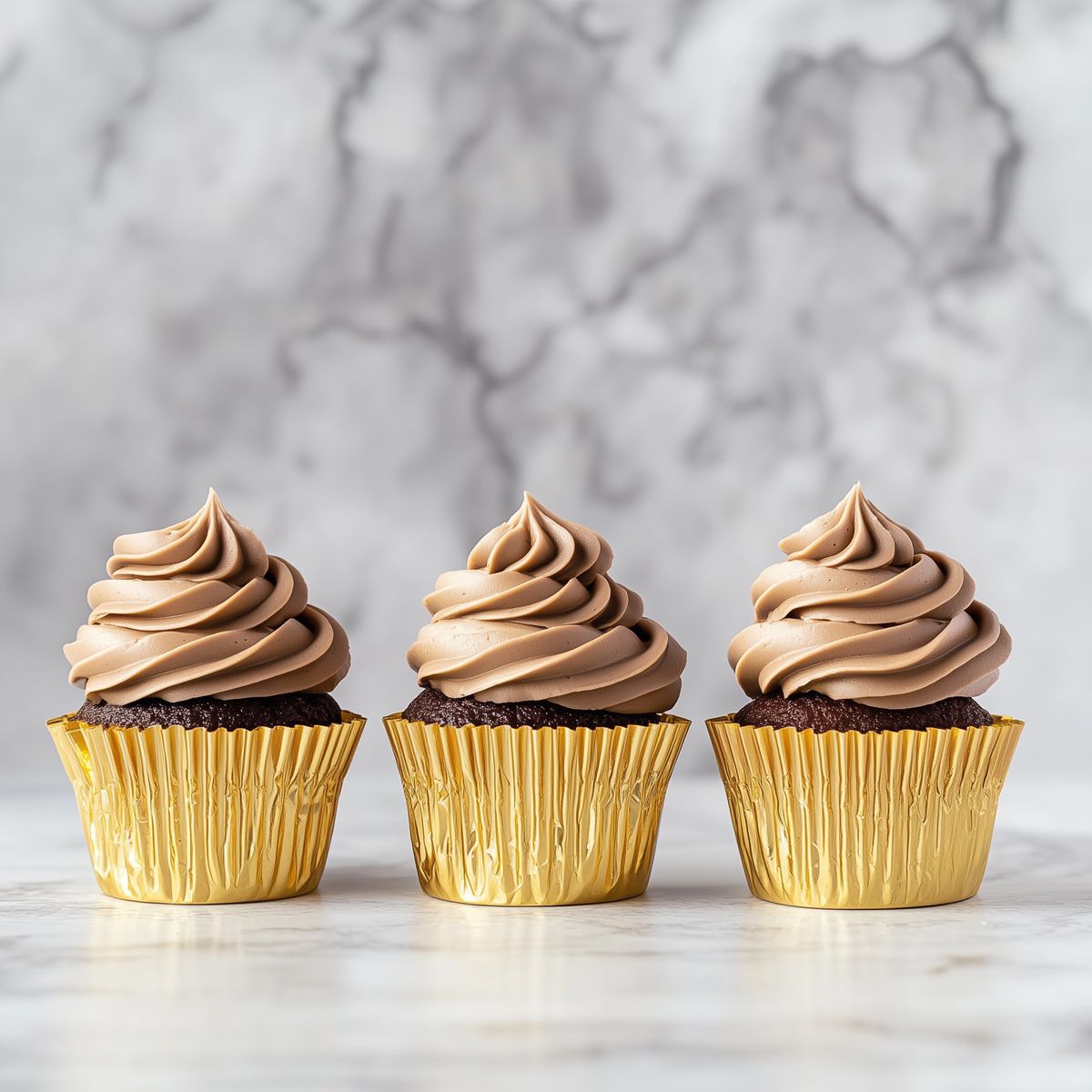 Papyrus Foil Baking Cups Gold Pack of 50