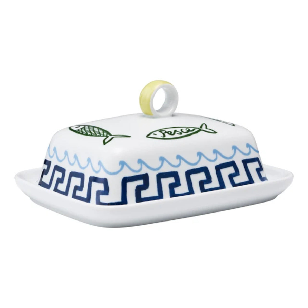 Porto Nautilus Butter Dish 14x18.5cm