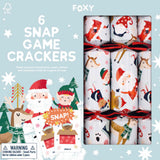 Foxy Festive Snap Cracker 30cm (Set of 6)