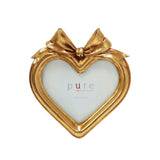 Swing Gifts Dubois Resin Heart Photo Frame Gold 15x17cm