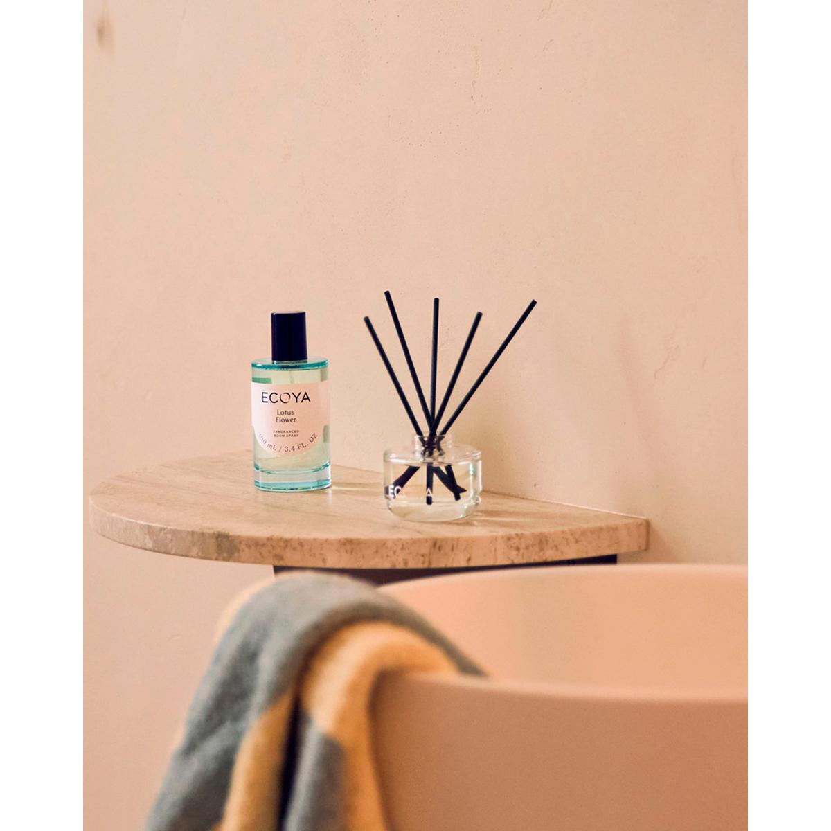 Ecoya Lotus Flower Mini Reed Diffuser 50ml | Minimax