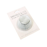 Papyrus Foil Baking Cups Silver Pack of 50
