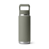 YETI Rambler Water Bottle with Straw Cap Pampa Green 769ml
