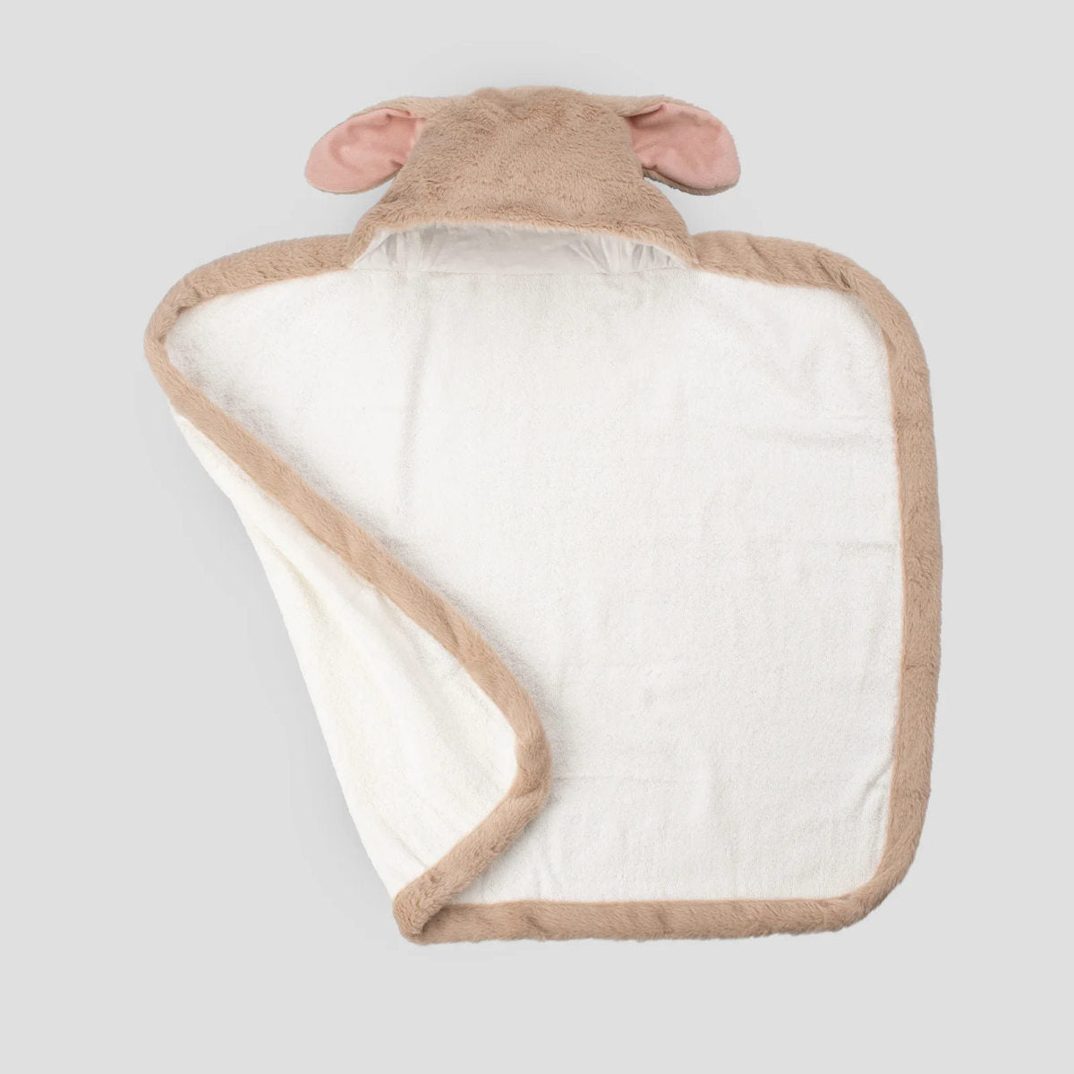 Little Linen  Harvest Bunny Plush Baby Hooded Towel | Minimax