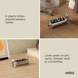 Umbra Ali Cat Ring Holder Chrome | Minimax