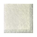 Assemble Embossed Napkin Silver/White 3 Ply 33cm (Pack of 20) | Minimax