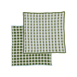 Assemble Kit Recycled Cotton Dishcloth Olive 25cm (Set of 2) | Minimax