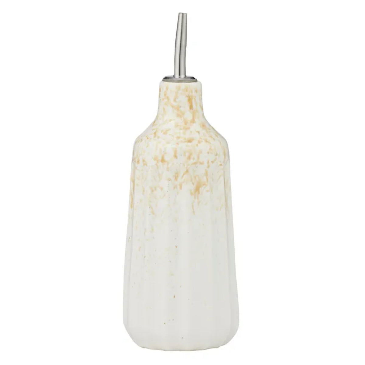 Assemble Studio Ceramic Oil Bottle Nougat 8.5x25cm | Minimax