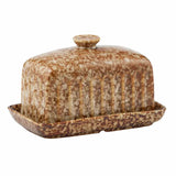 Assemble Studio Ceramic Butter Dish Cocoa 17x10x10cm | Minimax