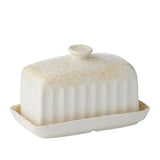 Assemble Studio Ceramic Butter Dish Nougat 17x10x10cm | Minimax