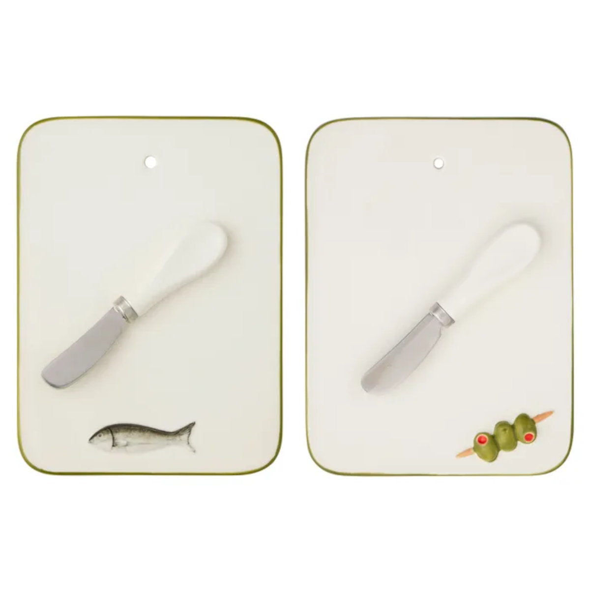 Assemble Porto 2pc Ceramic Serving Set 15x20cm (2 sets Assorted) | Minimax