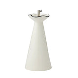 Assemble Winslow Ceramic Oil Bottle Ivory/Black 10x20cm