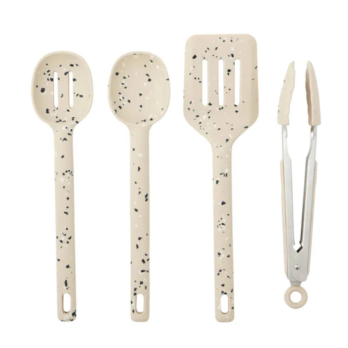 Assemble Gem 4pc Silicone/Stainless Steel Tool Set Nougat 30cm | Minimax