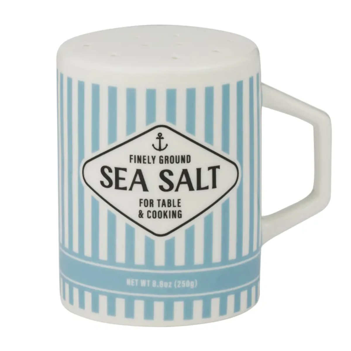 Assemble Deli Ceramic Salt Shaker 10.5x10cm Blue | Minimax