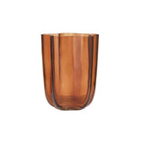 Coast to Coast Home Miranda Glass Vase Cocoa 15x20cm | Minimax
