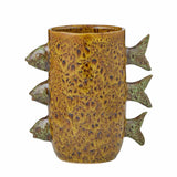 Coast to Coast Pescado Olive Fish Ceramic Vase 23x13x22cm | Minimax