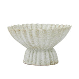 Assemble Gaia Ceramic Footed Bowl Natural 26x14.5cm | Minimax