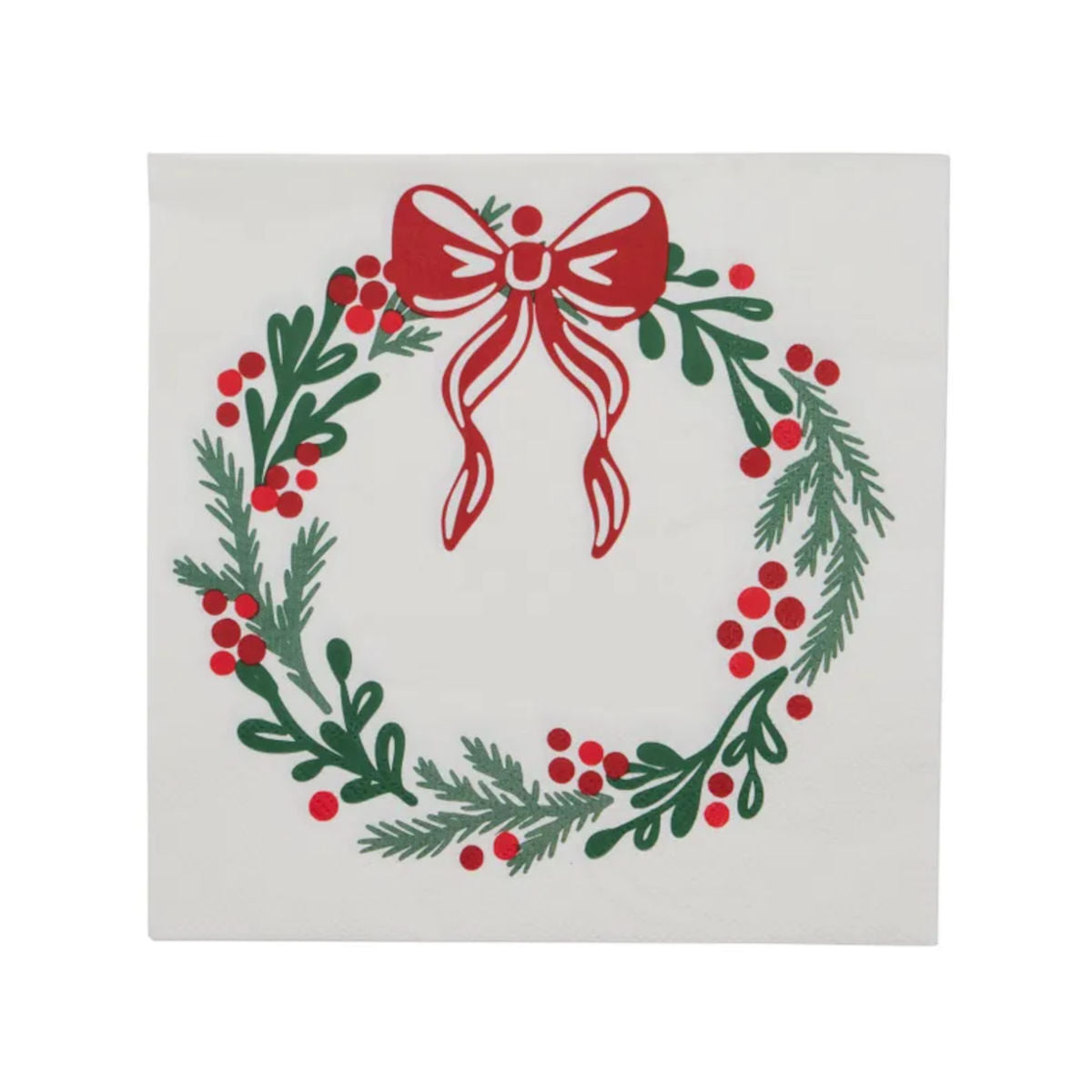 Gala Holly Napkin Red/Green 3 Ply 33cm (Pack of 20) | Minimax