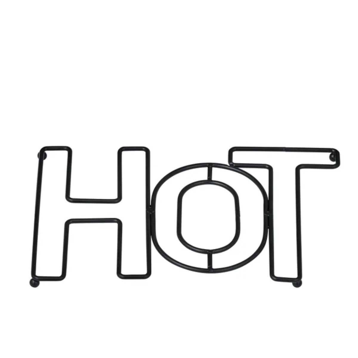 Coast to Coast Hot Metal Trivet Black 24.5x16cm | Minimax