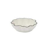Winslow Ceramic Bowl Ivory & Black 16 × 5 cm | Minimax