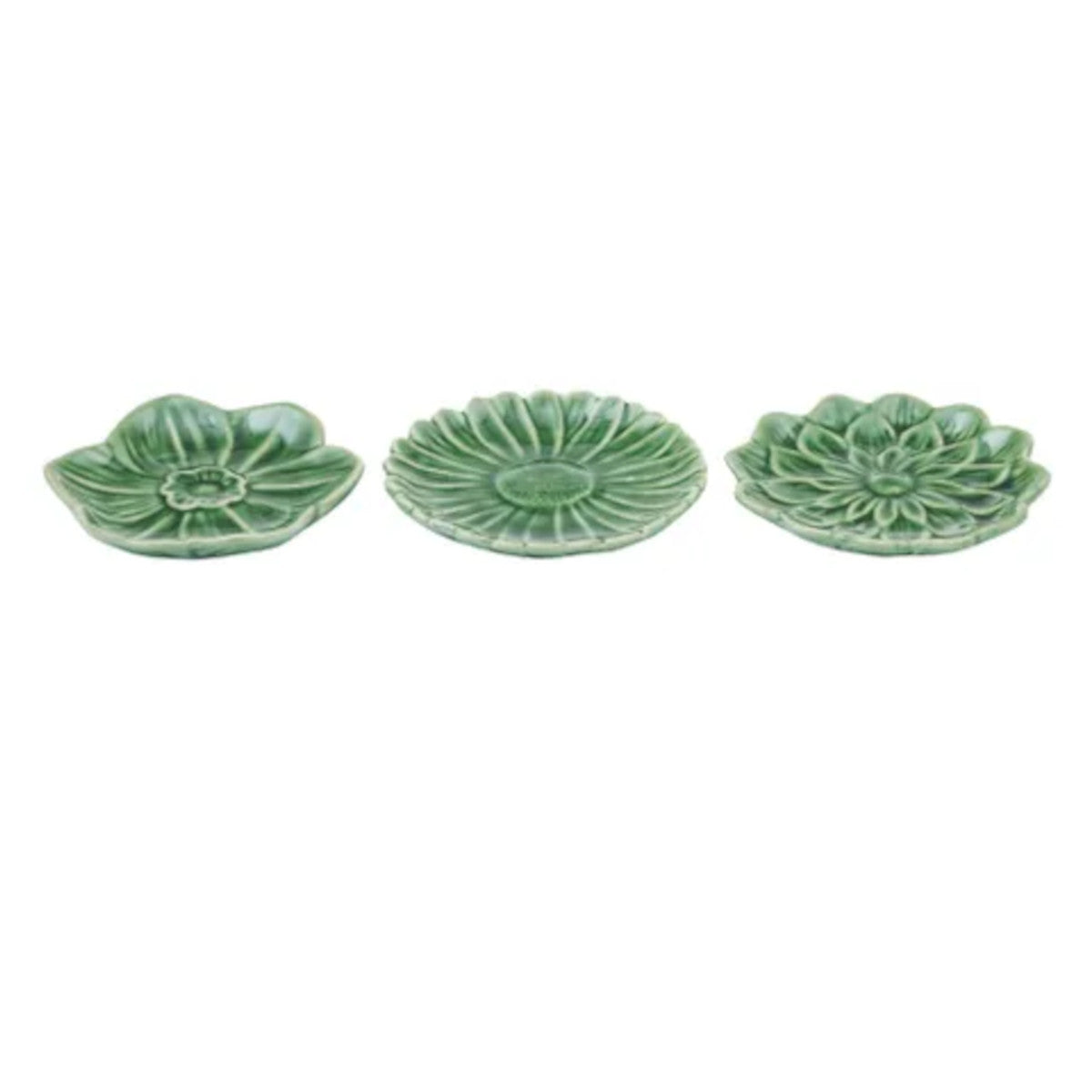 Fleurette Ceramic Trinket Dish 13cm Assorted | Minimax