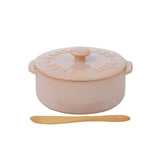 Loire Ceramic Brie Baker Pink 13.5x16x7.5cm | Minimax