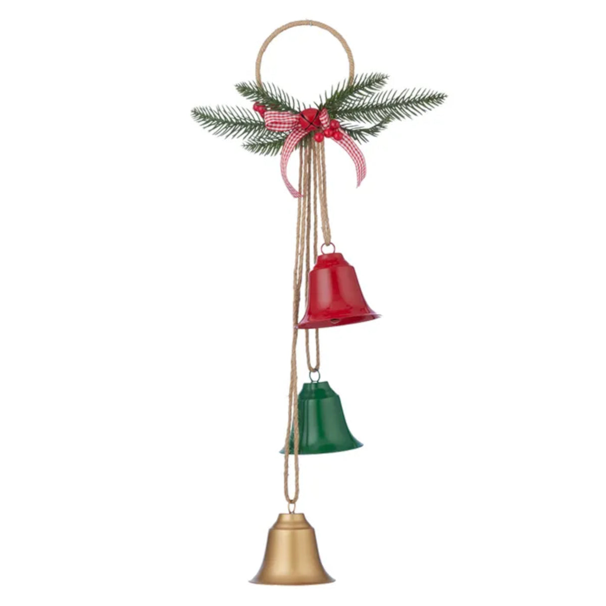 Gala Holly Door Hang w/Large Bells 37cm | Minimax