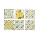 Limone Ceramic Coaster 10cm Assorted (price per item) | Minimax