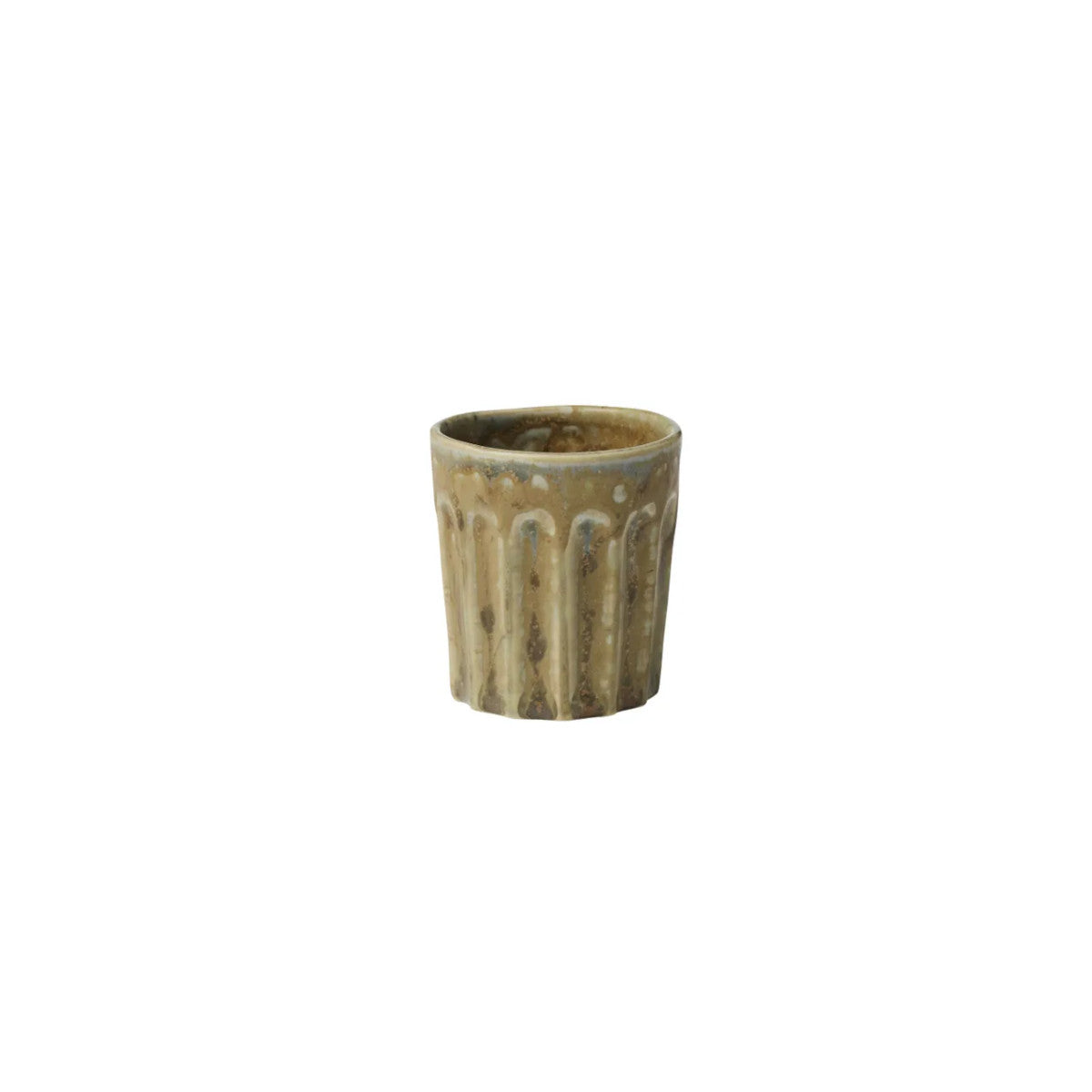 Studio Ceramic Espresso Cup Olive 5.5x6cm | Minimax
