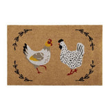 Henrietta Hen PVC Back Coir Doormat 50x80cm | Minimax