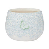 Life Botanic Eliza Hydrangea Butterfly Ceramic Pot 17x13cm | Minimax