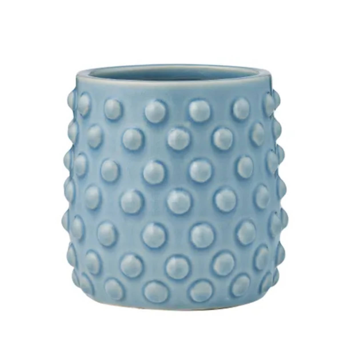 Coast To Coast Home Loch Ceramic Pot Pale Steel 18.5x19cm | Minimax