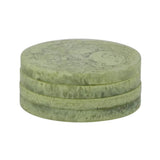 Assemble Kip Resin Coasters Pistachio 10cm (Set of 4) | Minimax
