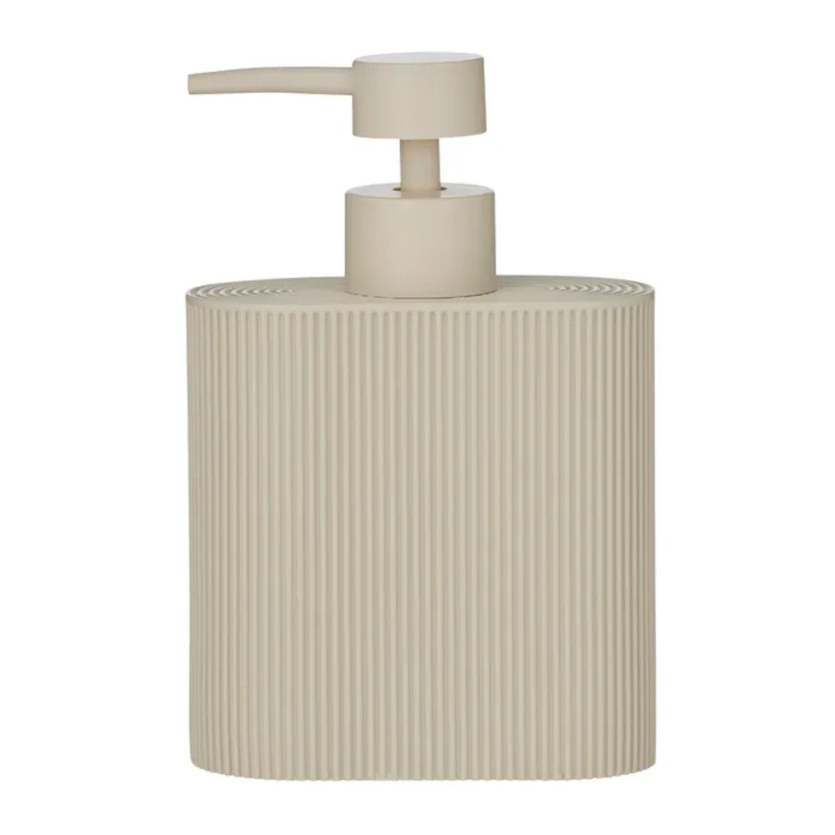 Coast to Coast Imports Sid Resin Dispenser Taupe 10.5x5.5x16cm | Minimax