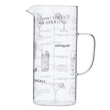 Assemble Make Me A Cocktail Glass Jug 11x25cm | Minimax