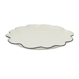 Winslow Ceramic Plate Ivory & Black 35 x 2cm | Minimax