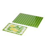 Lemon Glass Serving Board Set 2 Piece 40 x 30cm | Minimax