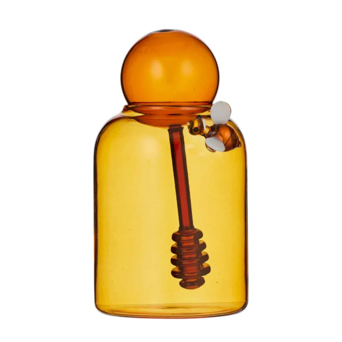 Assemble Bumble Bee Honey Jar Amber 11x8.5x16.5cm | Minimax