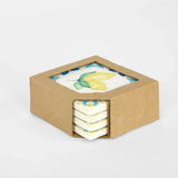 Vixen & Velvet La Dolce Vita Lemon Coasters (Set of 4)