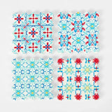 Vixen & Velvet La Dolce Vita Mixed Pattern Coaster (Set of 4)